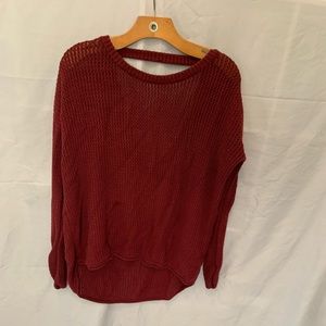 Red sweater